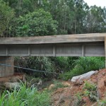 Ponte localidade de Santo Antonio - prox. a fabrica de polpas de frutas Bankardt
