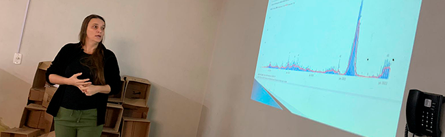 Saúde realiza palestra de prevenção à Covid-19 em empresa de cosméticos situada no município