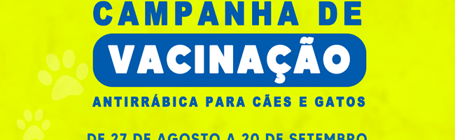 Ação itinerante de Vacinação Antirrábica no interior de Afonso Cláudio inicia neste sábado (27)