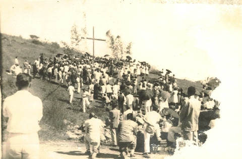 Imagem histórica da formação do povoado
